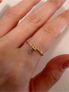 Wwake Ode Opal Ring Size 6